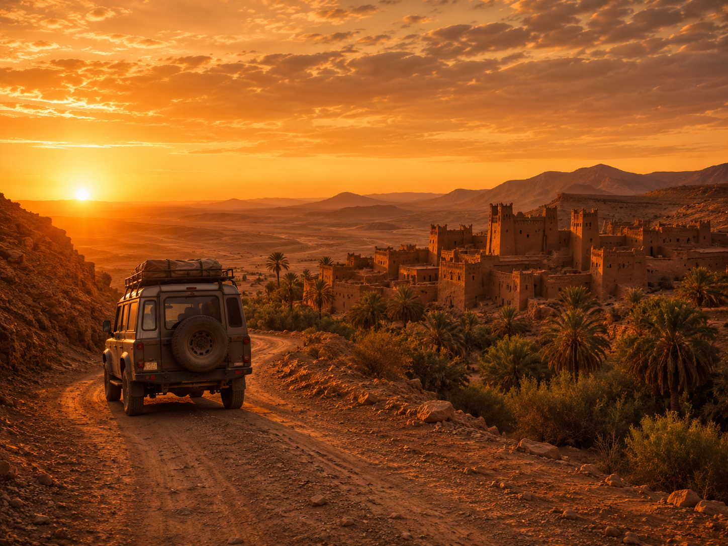 Marrakech – Dadès – Merzouga – Marrakech